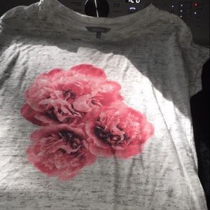 Daisy Fuentes Flower T-Shirt